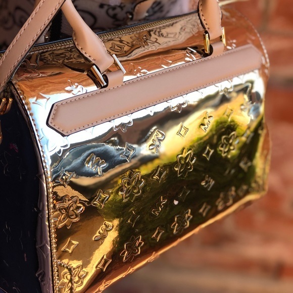 Michael kors KARA large duffle bag pale gold - Picture 4 of 7